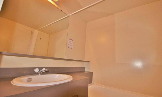 Arc-2000 Apartment | 80m from ski slopes, Ground floor, view mountain, balcony, tv, 28m², Les Arcs