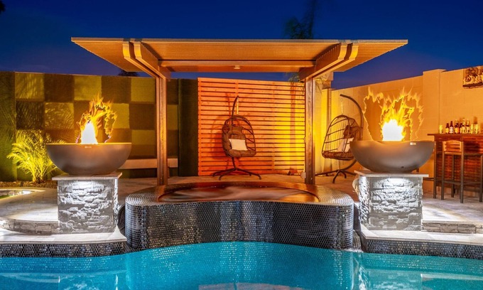 Paradise Vista Estates House | 8BR/5Bath Family Friendly Mini Resort w/Heated Pool, Arcade, Billiards, & more