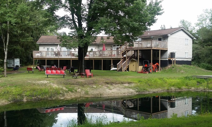 Norton Shores House | 9 Bedrooms/4 Baths ~ Sleeps 50 ~ Wedding Parties and Family Reunions