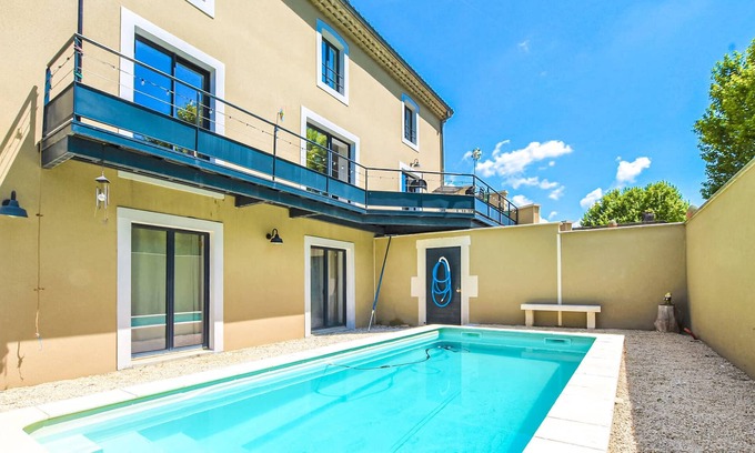 La Touche Apartment | A charming domicile with outdoor pool and spacious living area.