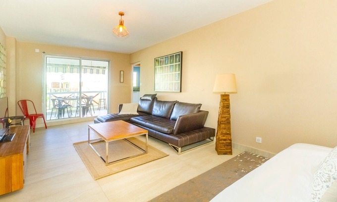 L'Ermitage-les-Bains Apartment | A Pleasure Ti 2 steps from the Ermitage lagoon