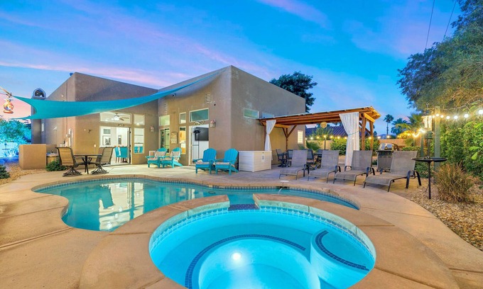 Bermuda Dunes House | A Royal Oasis in the Desert with pool, spa and Epic Game Room!
