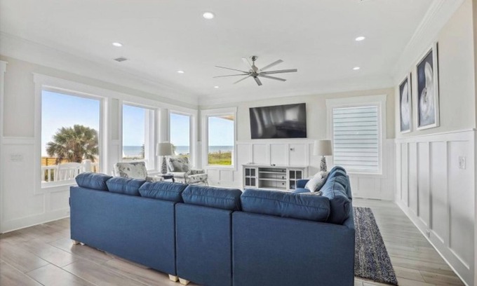 Cherry Grove Beach House | A Summer by the Sea - Pool, Hot Tub & Game Room