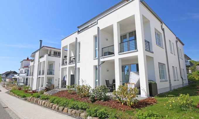 Gohren Apartment | A: Villa Antje Whg. 07 with balcony - Villa Antje Whg. 07 with balcony
