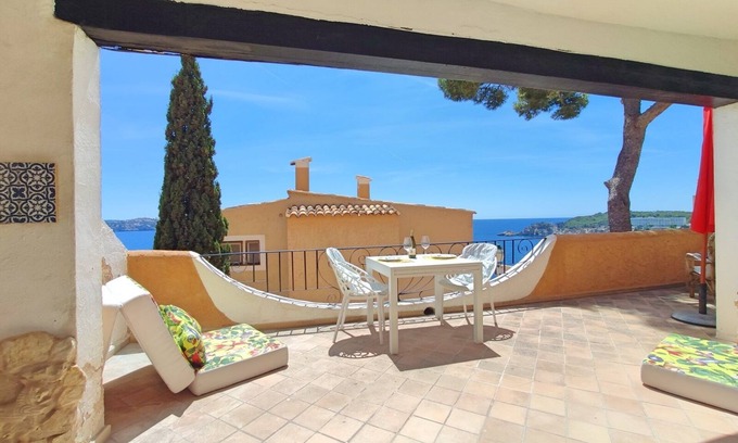 Peguera Apartment | A3017 Sea view apartment for 2 people in Cala Fornells