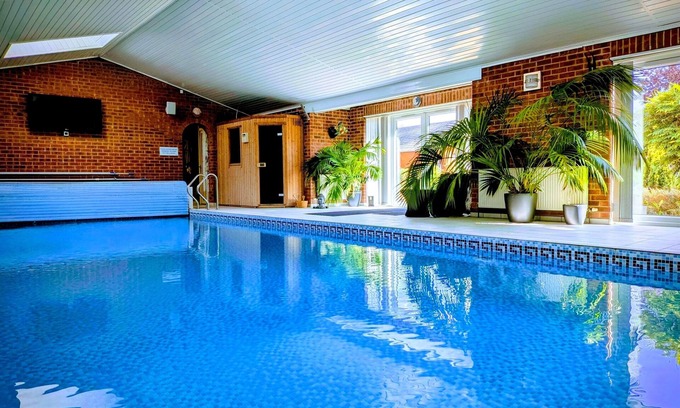 Goxhill Villa | Aberfall: Private Luxury Villa Indoor Pool Hot Tub Gym Cinema