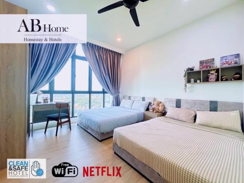 Masai Apartment | ABHOME "KOREA SUITE" #Green Haven #360"City View #Masai JB