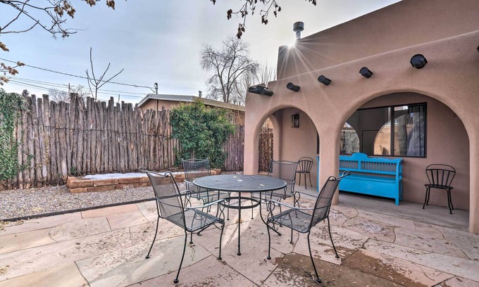 Downtown Santa Fe House | Adobe House w/Patio - Walk to Dtwn Plaza & Shops!
