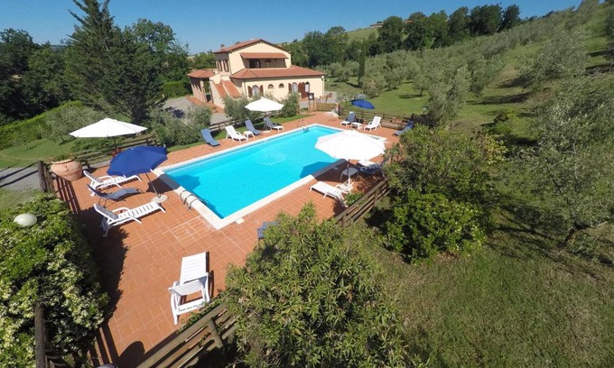 Montecatini Val di Cecina Apartment | Agriturismo San Maurizio Alto by ToscanaTour