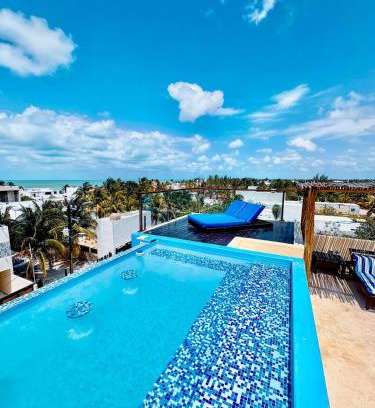 Chicxulub Puerto Apartment | Agua Azul Chixchulub Puerto