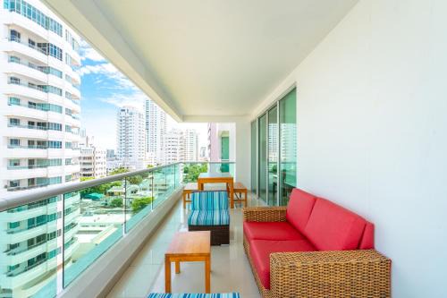 Castillogrande Apartment | |Ahead| Lindo 2BR @Castillogrande cerca a la playa