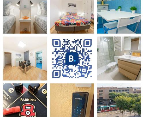 Cornella de Llobregat Apartment | Ahllenrock BCN Sud, Cornellà, metro, tram, aero