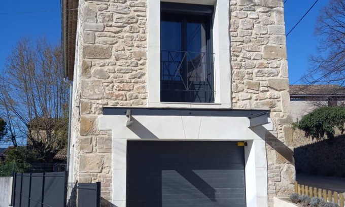 Saint-Julien-de-Peyrolas House | Air-conditioned house with exterior, 5 minutes from the beaches of the Ardèche.
