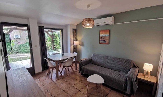 Serra-di-Ferro House | Alba 73 mini villa T2 residence with swimming pool