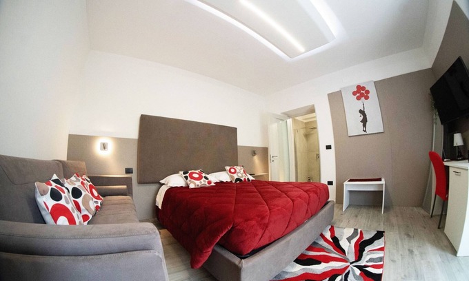 Campolattaro Hotel | Alba Room - Room for 4 people with lake view