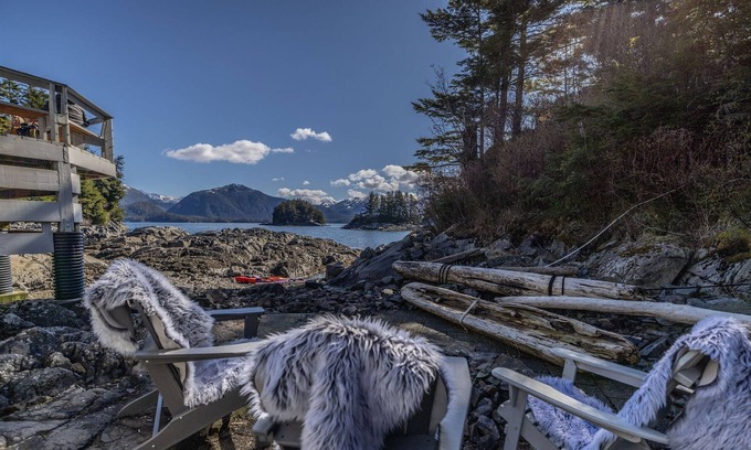 Sitka Bed & Breakfast | All inclusive rental property sits on its own private island
