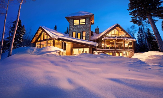 Mountain Village House | ALPEN RIDGE- Elevated Luxury Estate with Slopeside Views and Access