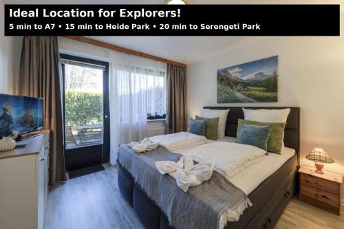 Soltau Apartment | AMAYA SUITES nahe Heide Park, Serengeti Park & A7