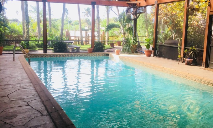 Cocoa Beach House | amazing 3/2 home on the river with pool and walking distance to beach