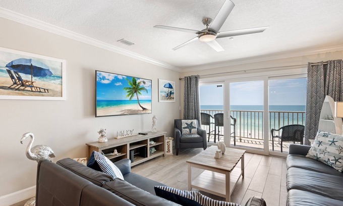Indian Shores Condo | Amazing Direct Gulf View, 4th Floor, All renovated !