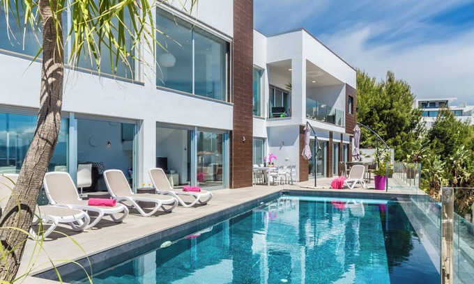 Salobrena Villa | Amazing modern villa with heated pool and breath taking view