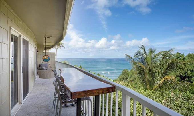 Princeville House | Amazing Oceanview New Delux Home with A/C