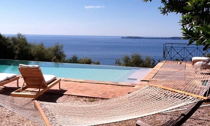 Le Rayol House | Amazing View On The Mediterranean Sea And Islands for 6 pers max