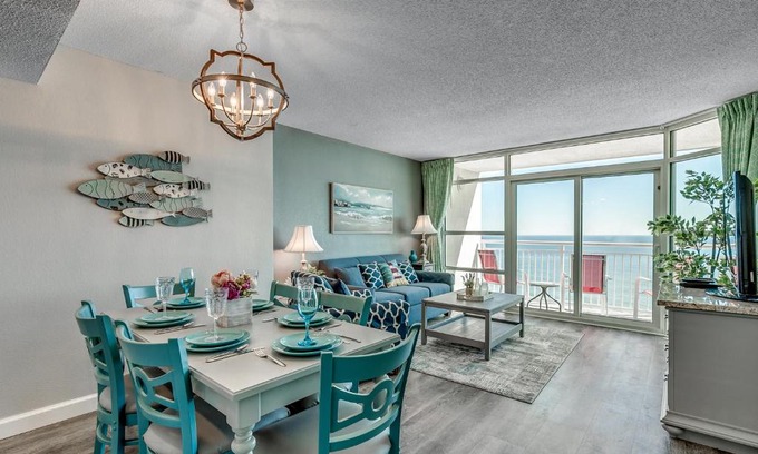 Myrtle Beach Apartment | Amazing View Ocean Front Condo on CB 16th floor