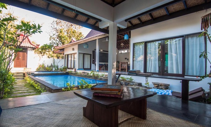 Gili Trawangan Villa | Ambary House Gili Trawangan- 2 BR Private Villa, Pool