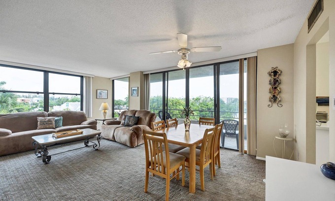 Siesta Key Condo | Anchorage Resort 3rd Floor 2 Bedroom Condo South West Balconies 0885