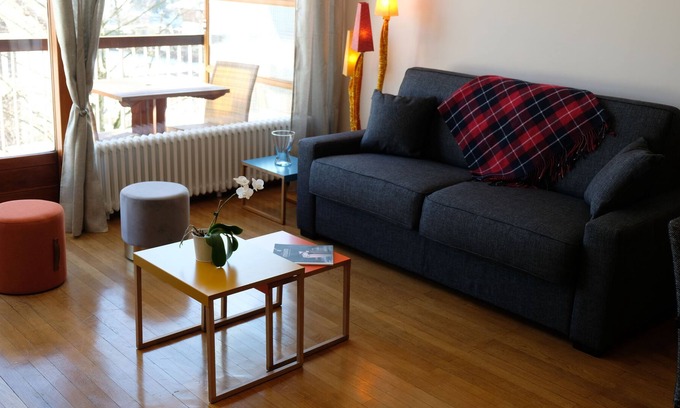 Novel Apartment | ANNECY Comfortable apartment for 7 people, 25m2 living room. Free parking.