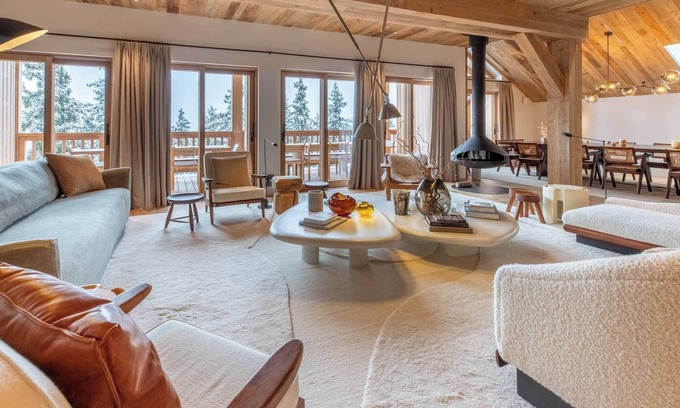 Meribel Apartment | Antarès URSA 501 - Amazing duplex penthouse ski in/out in Méribel