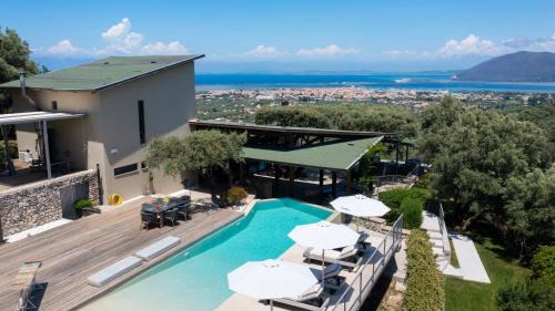 Spanokhorion Villa | Apanemia Luxury Villa, Lefkada