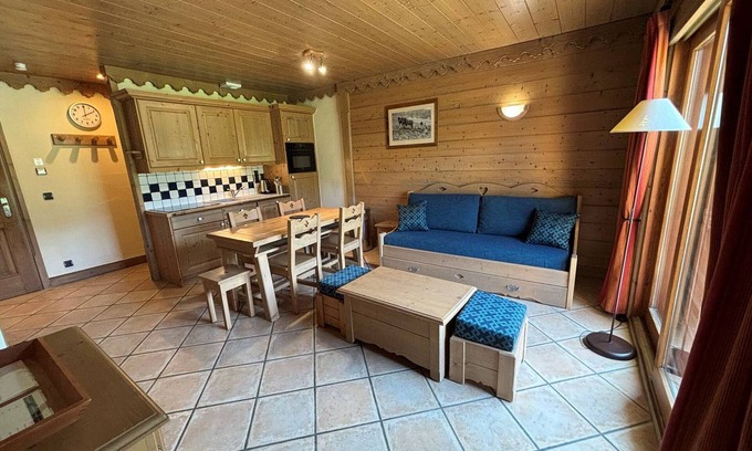 Saint-Martin-de-Belleville Apartment | Apartment with pool, spa, parking, Wi-Fi in Saint-Martin-de-Belleville