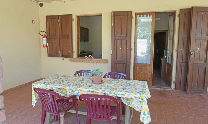 Montecatini Val di Cecina Apartment | Apartment '4' with Shared Pool, Shared Garden and Wi-Fi