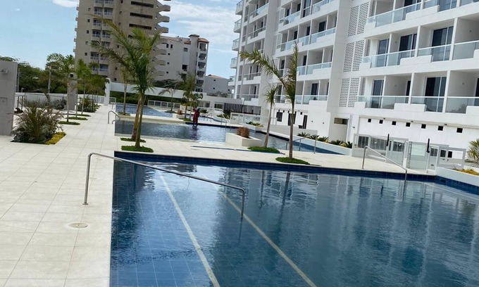 Santa Marta Apartment | Aparta Suite en Bello Horizonte Para Estrenar a 2 min de la Playa
