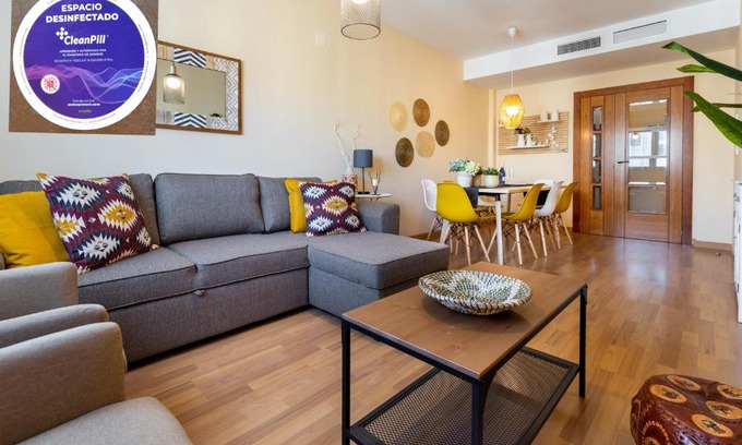 Figares Apartment | APARTAMENTO CRIS II,EMIR 1-PISCINA GYM & PARKING, parque de las ciencias