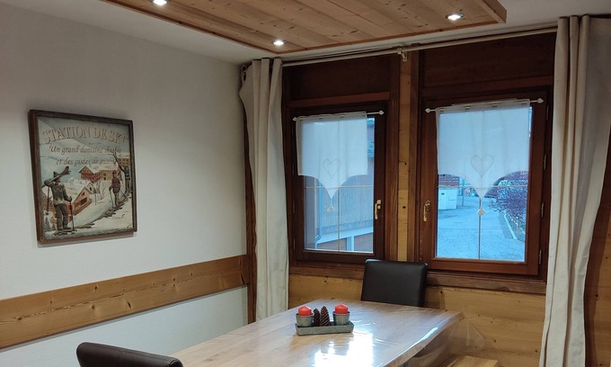 Flumet Apartment | Apartment * - 3 bedrooms - At the foot of the slopes