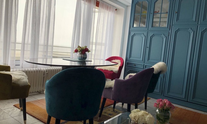 Wangerooge Apartment | Apartment "Bella Estella" for 4 people! Outstanding location, view of the sea, beach and boats
