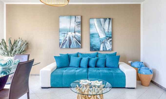 Gagliano del Capo Apartment | Apartment 'Casa Vacanze Irene' with Balcony, Wi-Fi and Air Conditioning