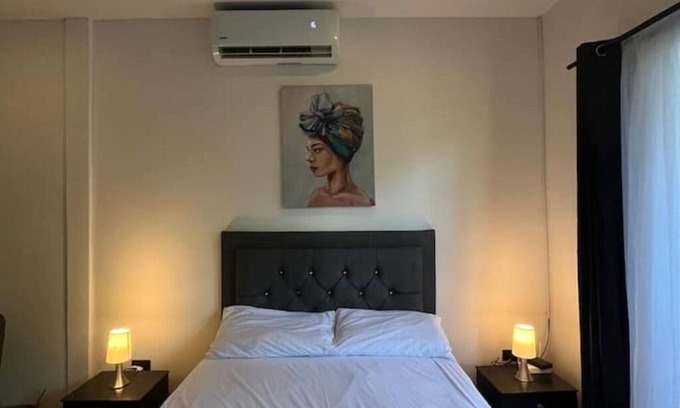 Tierra Bomba Island Apartment | Apartment 2 with terrace and garden view