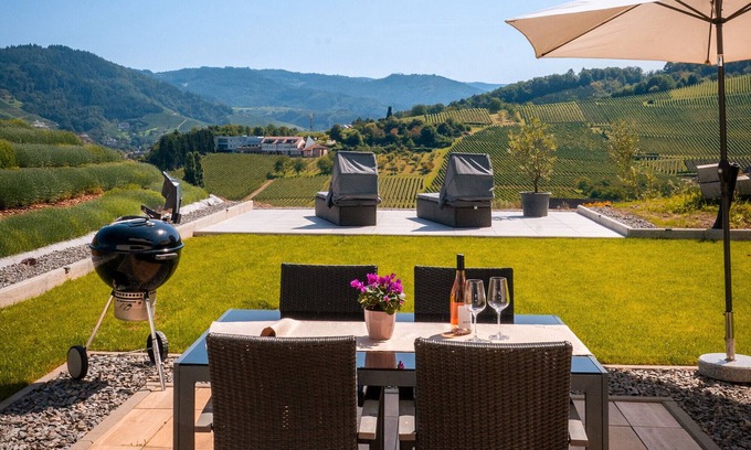 Oberkirch Apartment | Apartment 'Corner 28' with Mountain View, Private Terrace and Wi-Fi