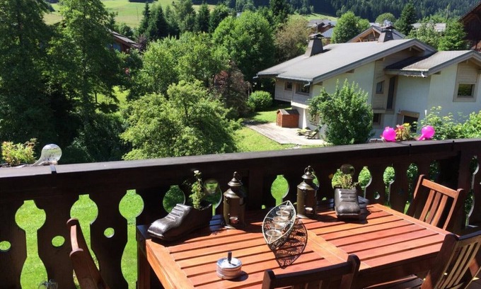 Sallanches Apartment | Apartment facing the Mont Blanc of 40 square meters