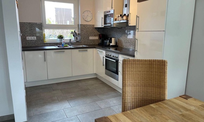 Borkum Apartment | Apartment Ferienhaus Acht A