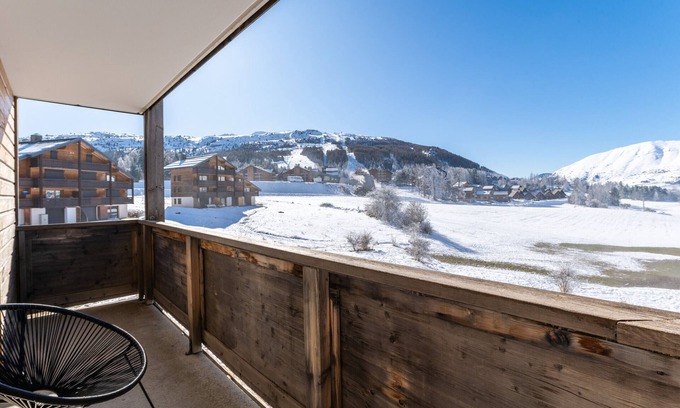 Le Devoluy Apartment | Apartment for 6 700m from the ski slopes