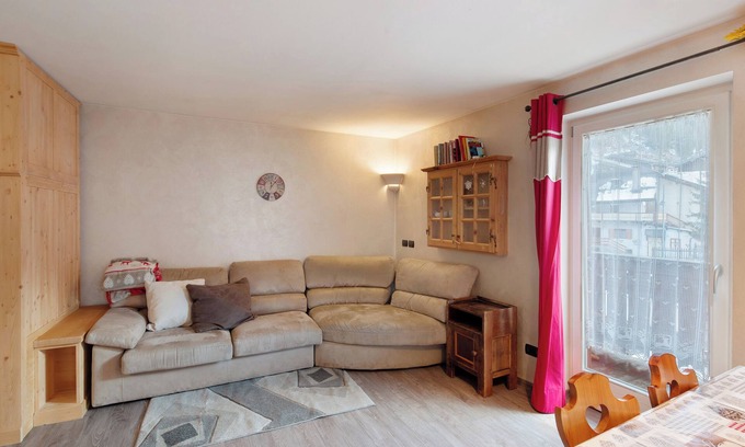 Canazei Apartment | Apartment 'Giulia' with Mountain View, Shared Garden and Balcony