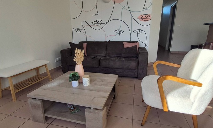 Le Fort Bloque Apartment | Apartment "Groix" - Charm & serenity at the Rhythm of the Ocean