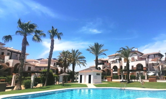 Vera Apartment | Apartment in gated community with Wifi and views of the pool and gardens