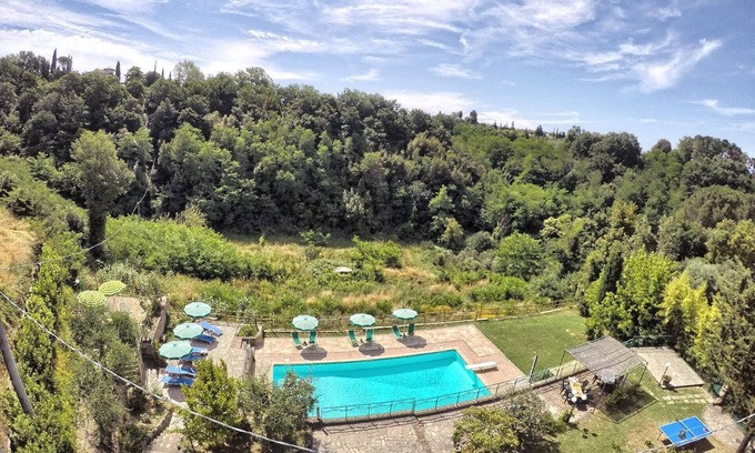 Palaia Other | Apartment in Palaia with Large Garden and Panoramic View