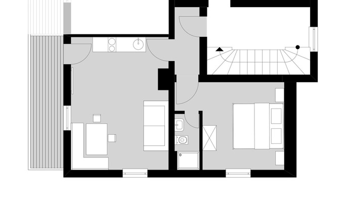 Bischofswiesen Apartment | Apartment Jenner up to 3 pers., 38m², with balcony